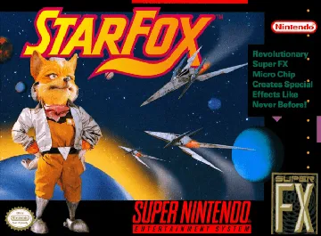 Star Fox (USA) box cover front